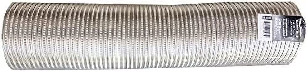 Semi-Rigid Aluminum Duct, 8Ft (6" Dia), Silver G4128