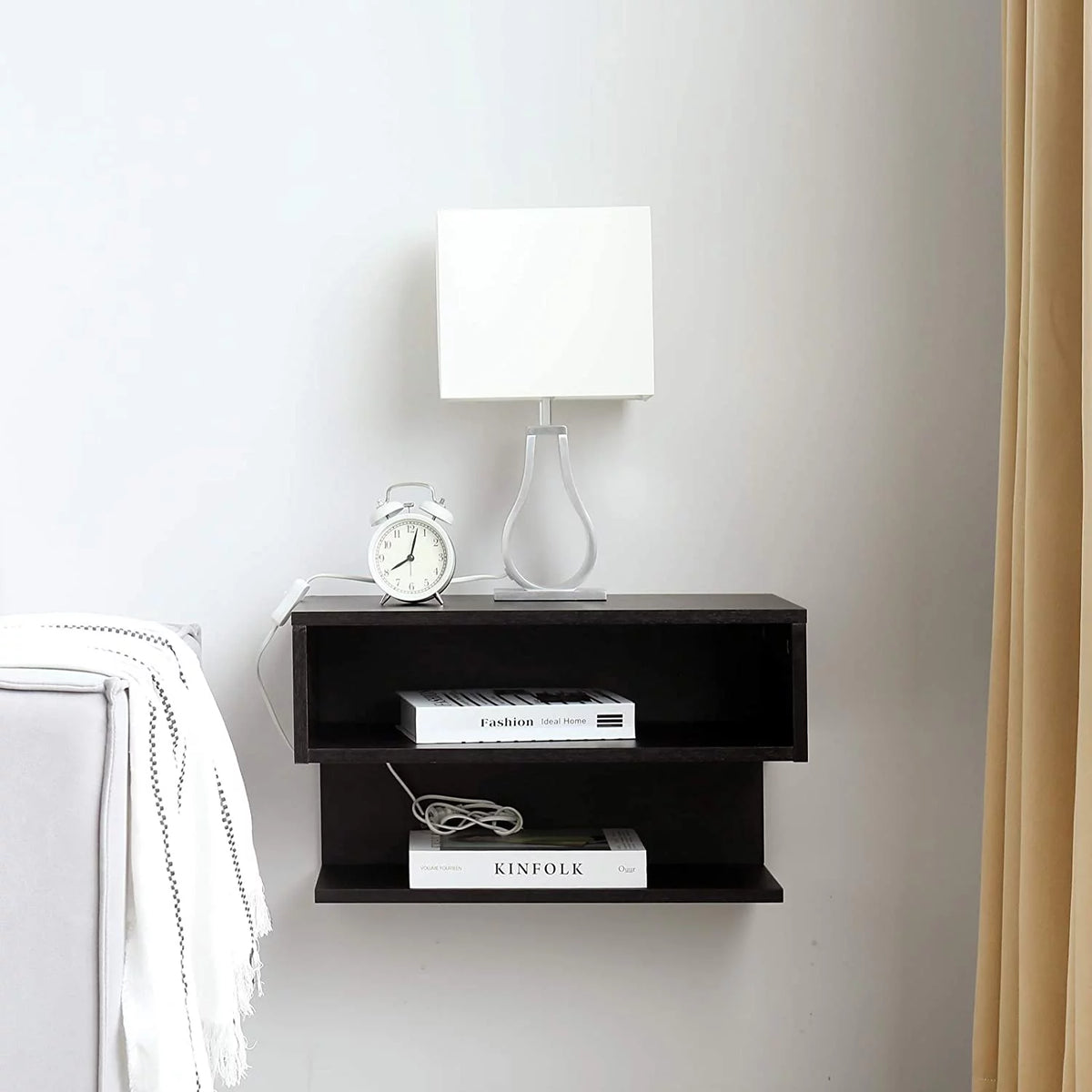 11" x 22" Wood Floating Shelf C327578