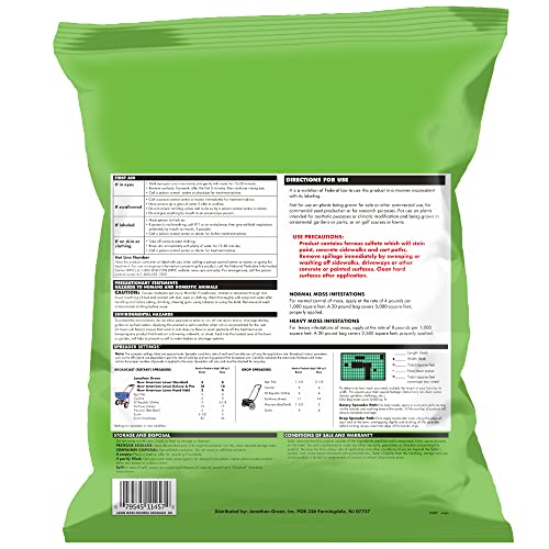 Lawn Moss Control Pesticide for Lawns (5,000 Sq. Ft.) Z50180