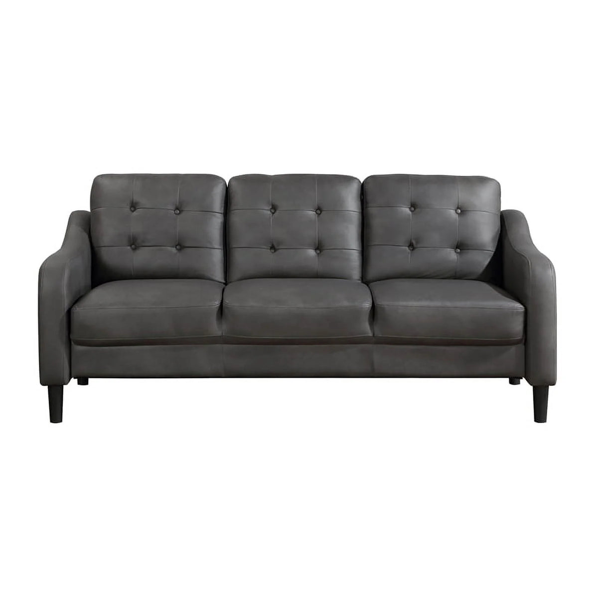 Gray 2-Piece Microfiber Sofa Set O4067