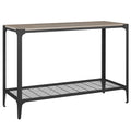 Rustic Wood Sofa Entry Table I439282