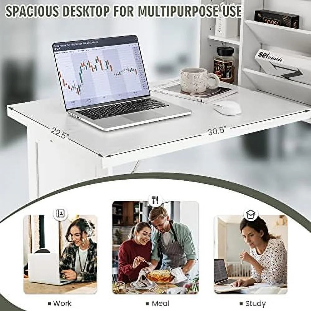 Wall Mounted Foldable Wood Desk F998