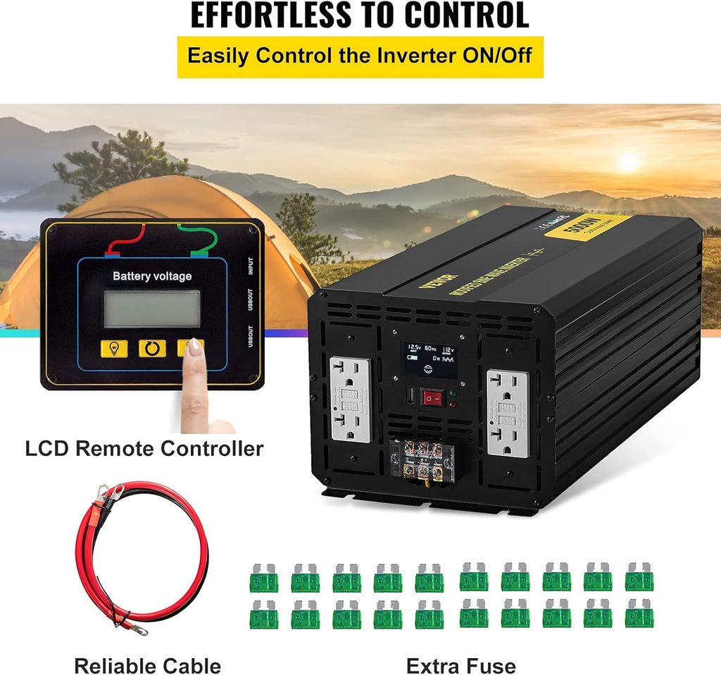 5000W Modified Sine Wave Power Inverter X70542