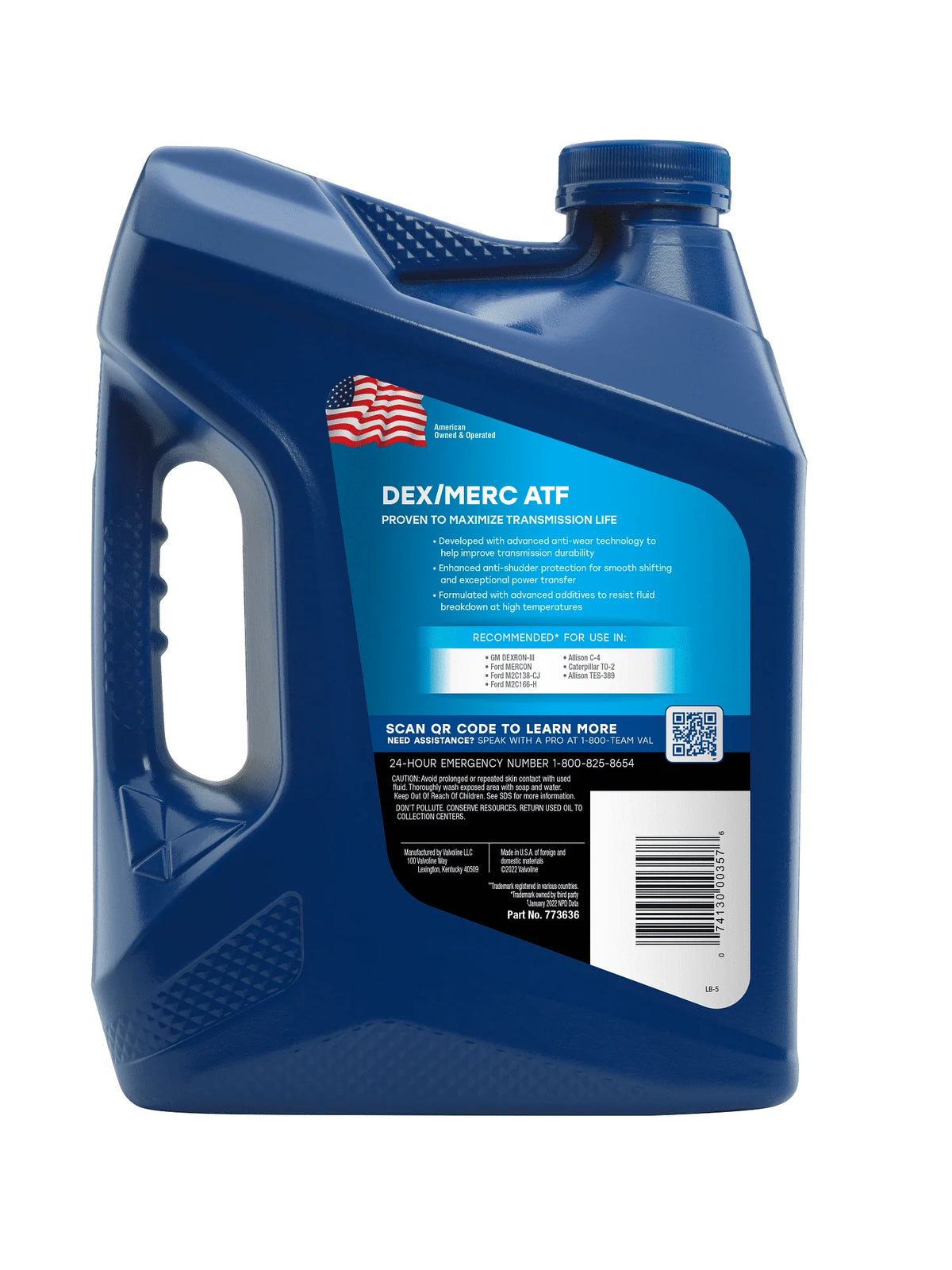 Dex/Merc Automatic Transmission Fluid 1 GA R15885