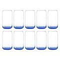 Blue 16 oz Glassware Set of 10 H969337