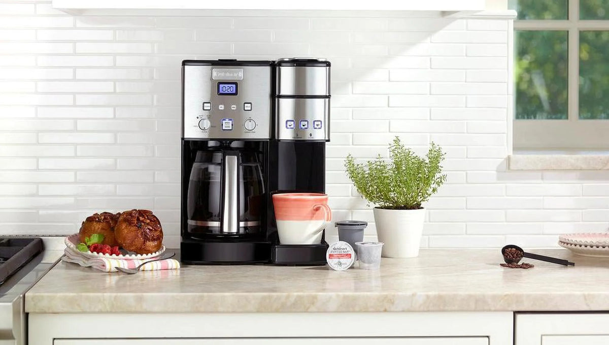 12 Cup Coffeemaker and Single-Serve Brewer K68843