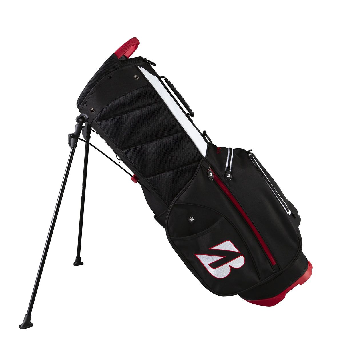 Lightweight 5-Way Stand Golf Bag Black P1944