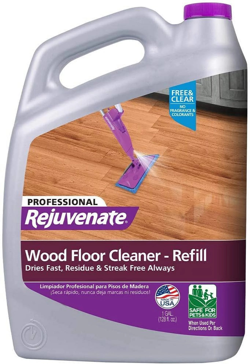 Hardwood Floor Cleaner Streak-Free Formula 128oz L898210