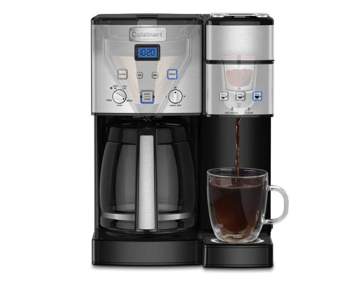 12 Cup Coffeemaker and Single-Serve Brewer K68843