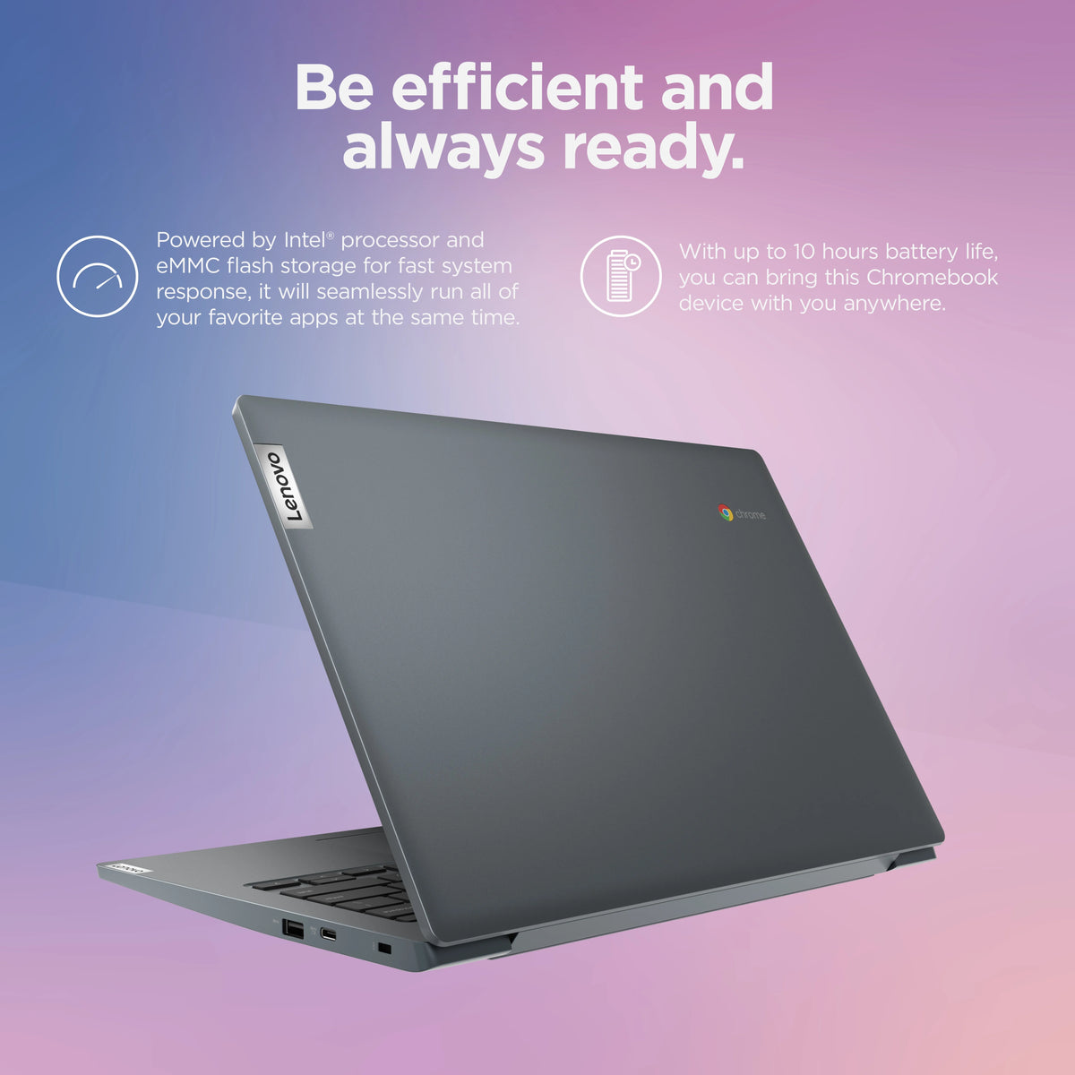 14" Abyss Blue ChromeBook with Headset Bundle T5468