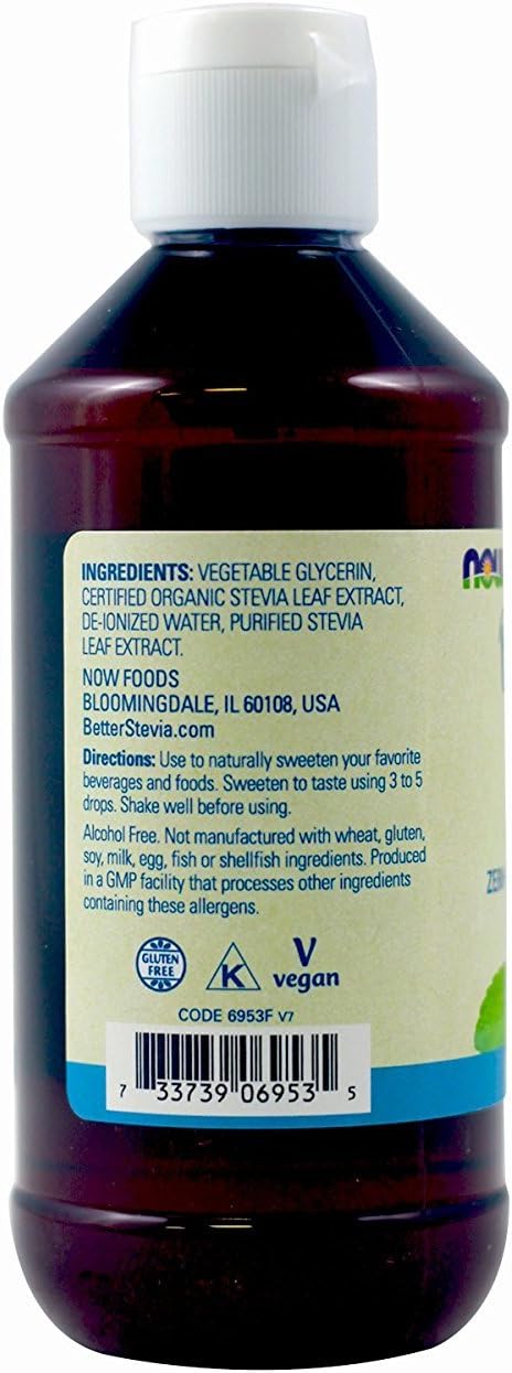 Stevia Glycerite, 8 Fl Ounces (Pack of 2) D619