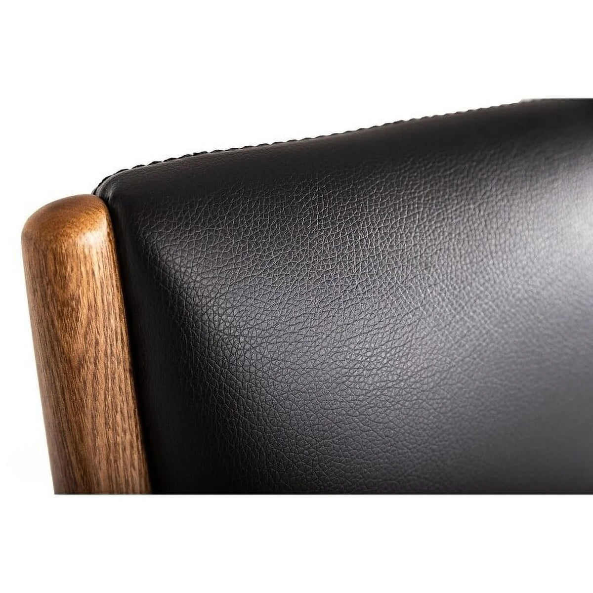 Black Lounge Chair & Ottoman E20223