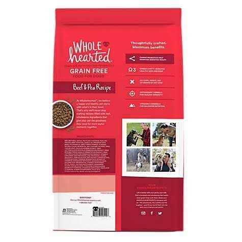 Grain Free Beef & Pea Formula Dry Dog Food A335