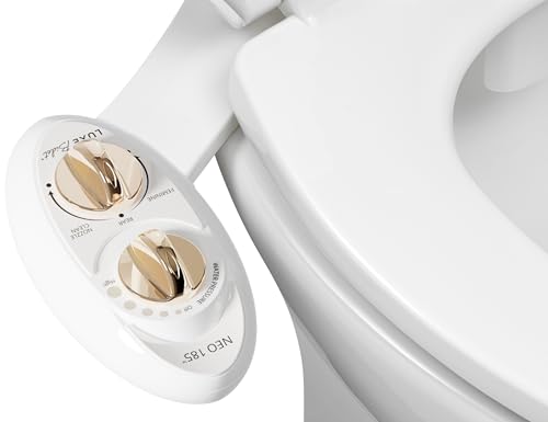 Self-Cleaning Dual Nozzle Non-Electric Bidet Attachment R158