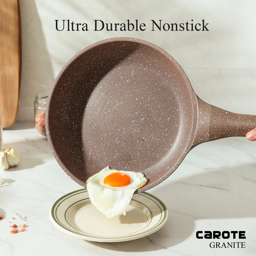 10 Pcs Nonstick Granite Cookware Set U813