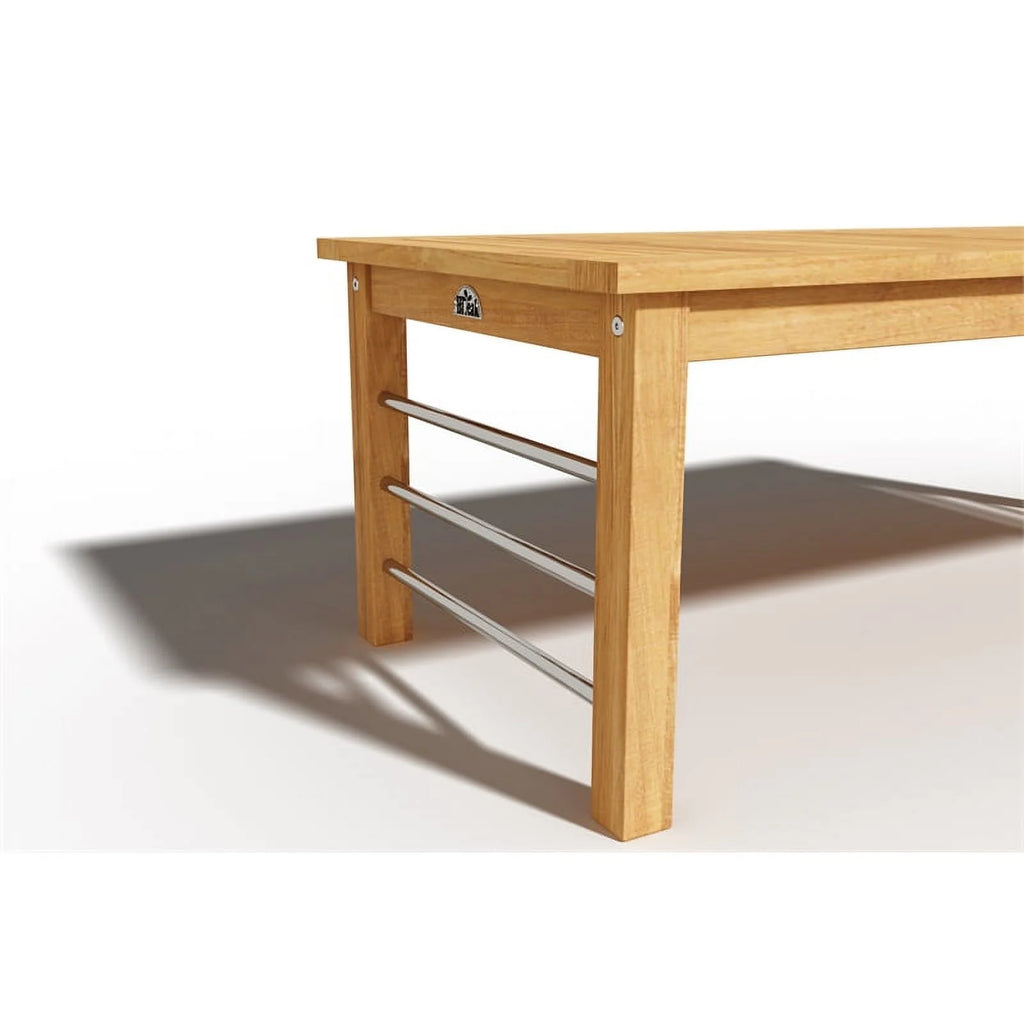 Rectangular Teak Outdoor Coffee Table L618