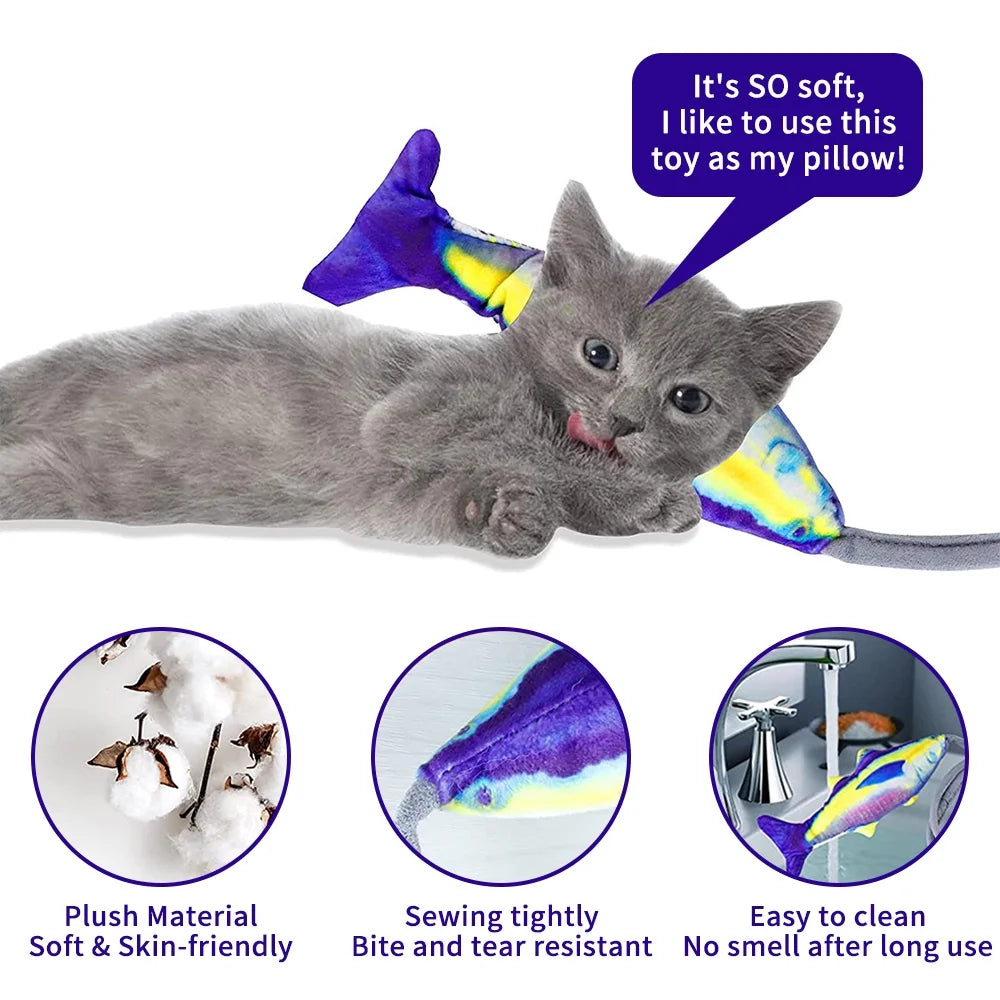 Flopping Fish Cat Toy X221