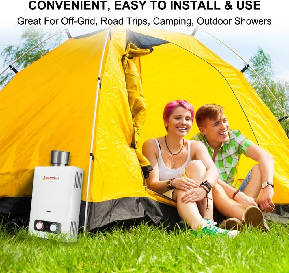 1.58 GPM Outdoor Propane Tankless Water Heater with S/S Rain Cap O15731