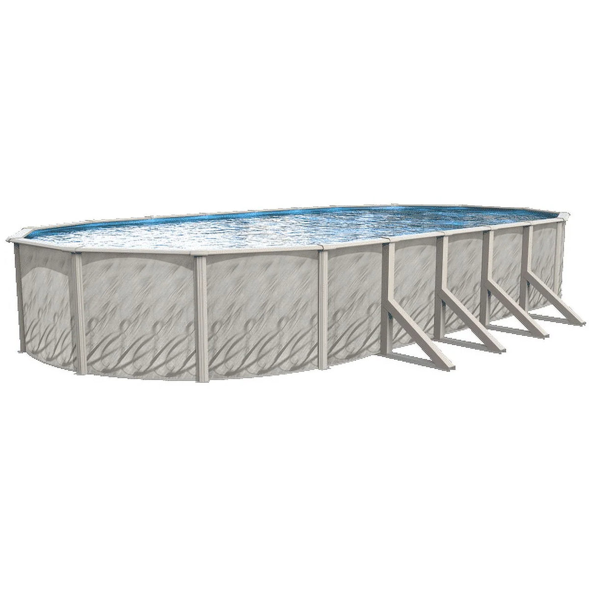 12' x 24' x 52 Oval Above-Ground Swimming Pool M922