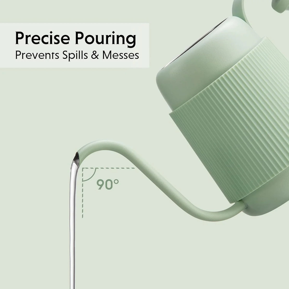 Portable Gooseneck Stainless Steel Coffee Kettle 330ml V180489