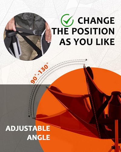 Hammock Chair with Footrest Portable Folding Camping Chair U222737