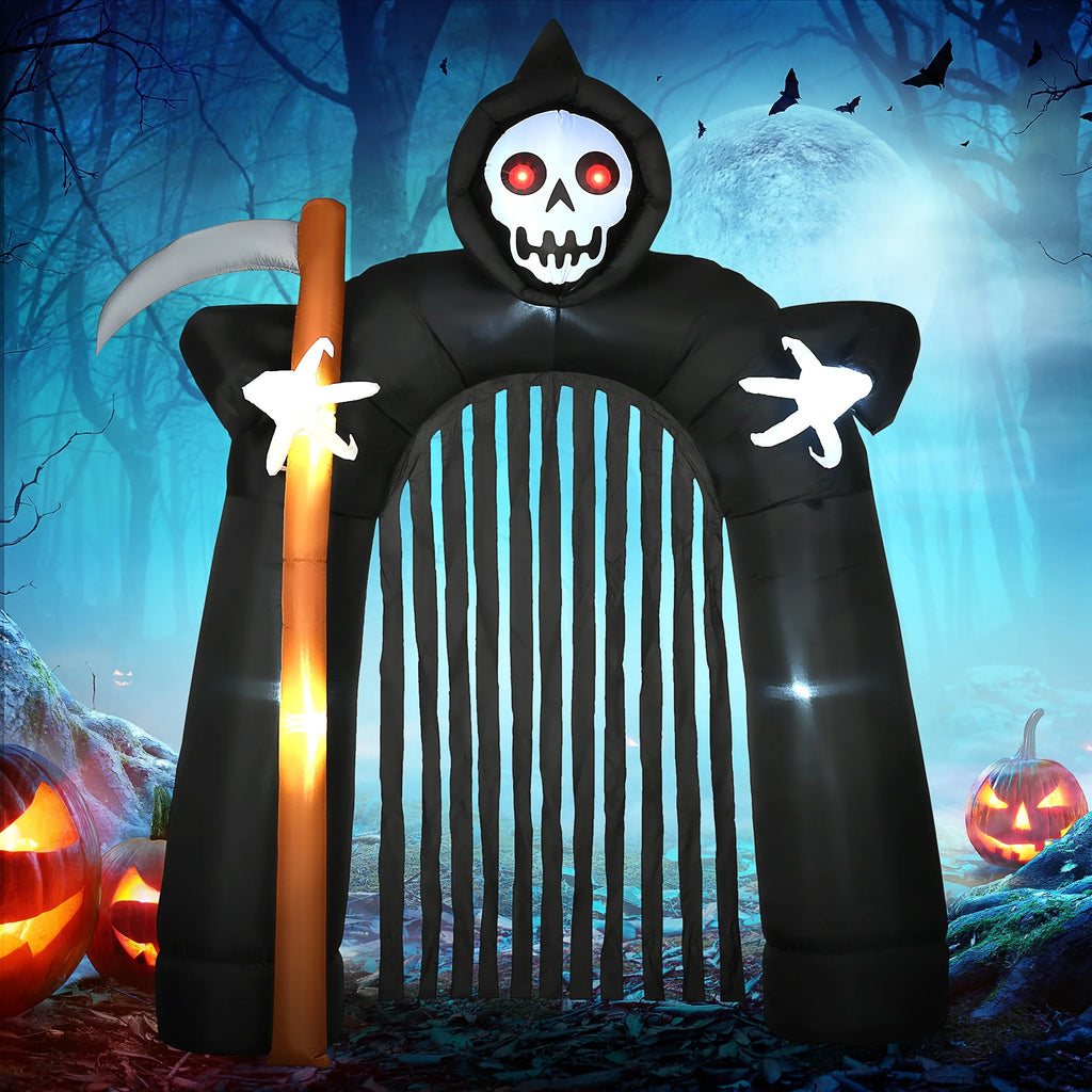 Halloween Grim Reaper Arch Inflatable Decor R306