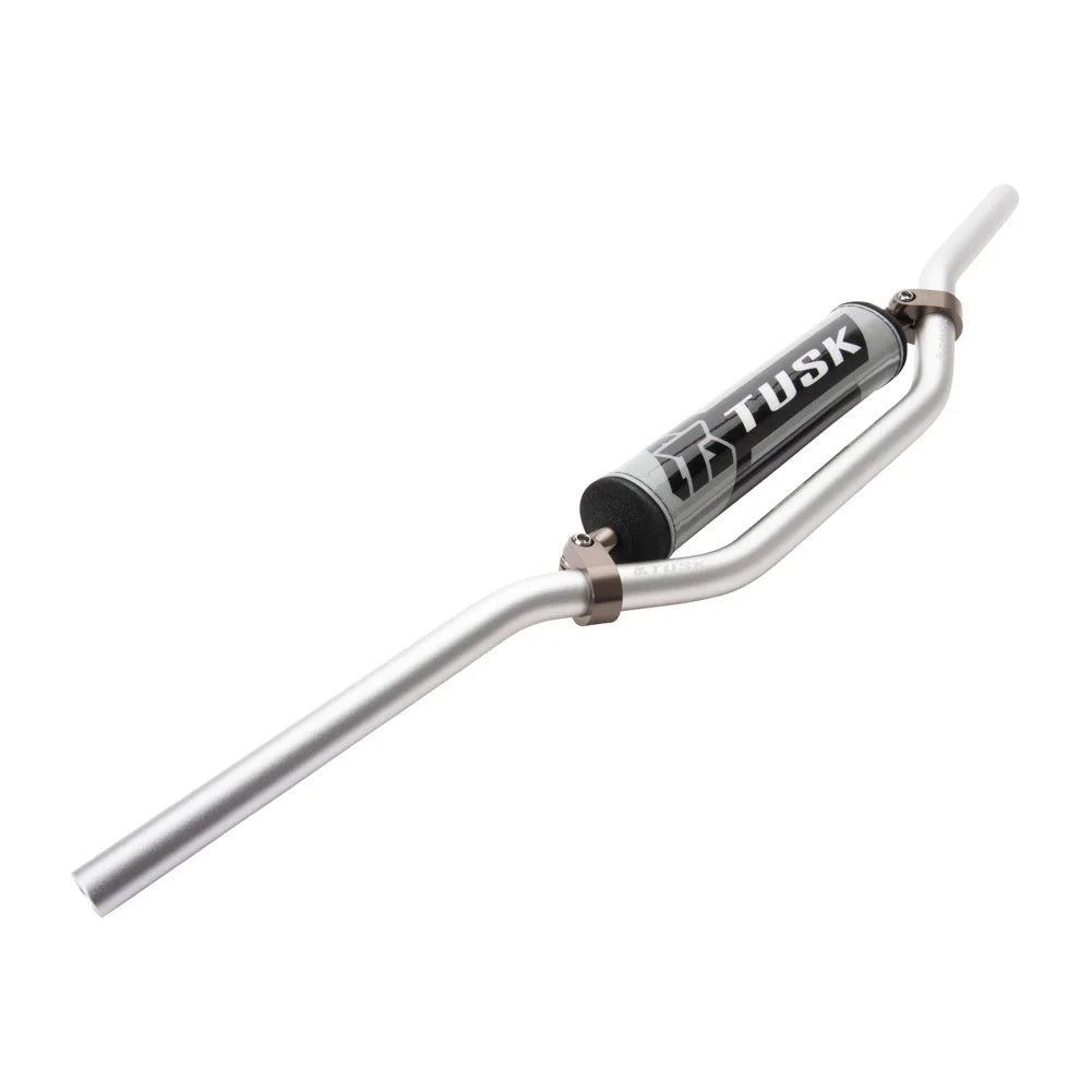 Aluminum 7/8" Handlebar CR Mid Bend Silver F168