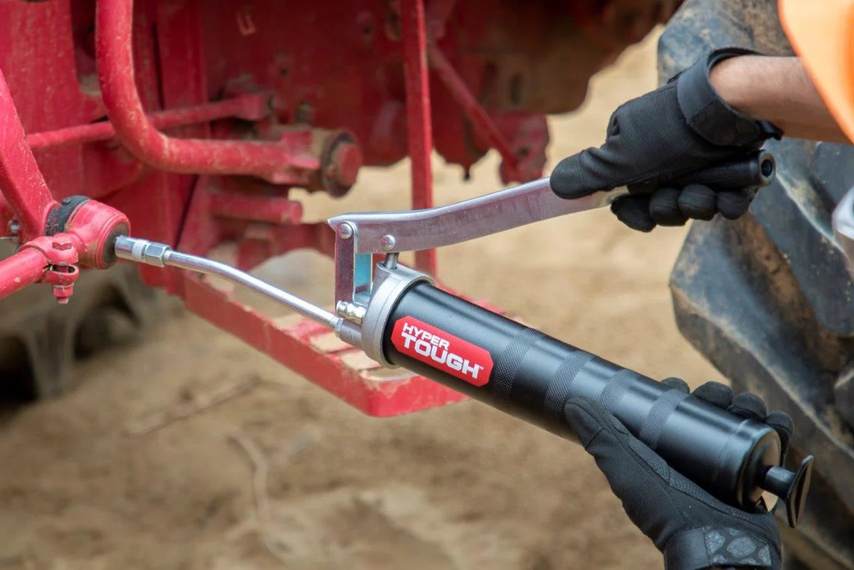 Black Heavy Duty 15 Lever Grease Gun O872