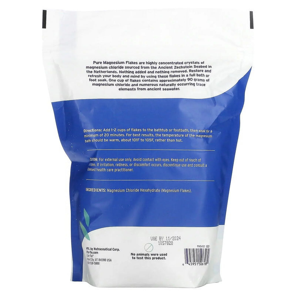 Pure Magnesium Flakes 1.65 lb Pack of 2 C584