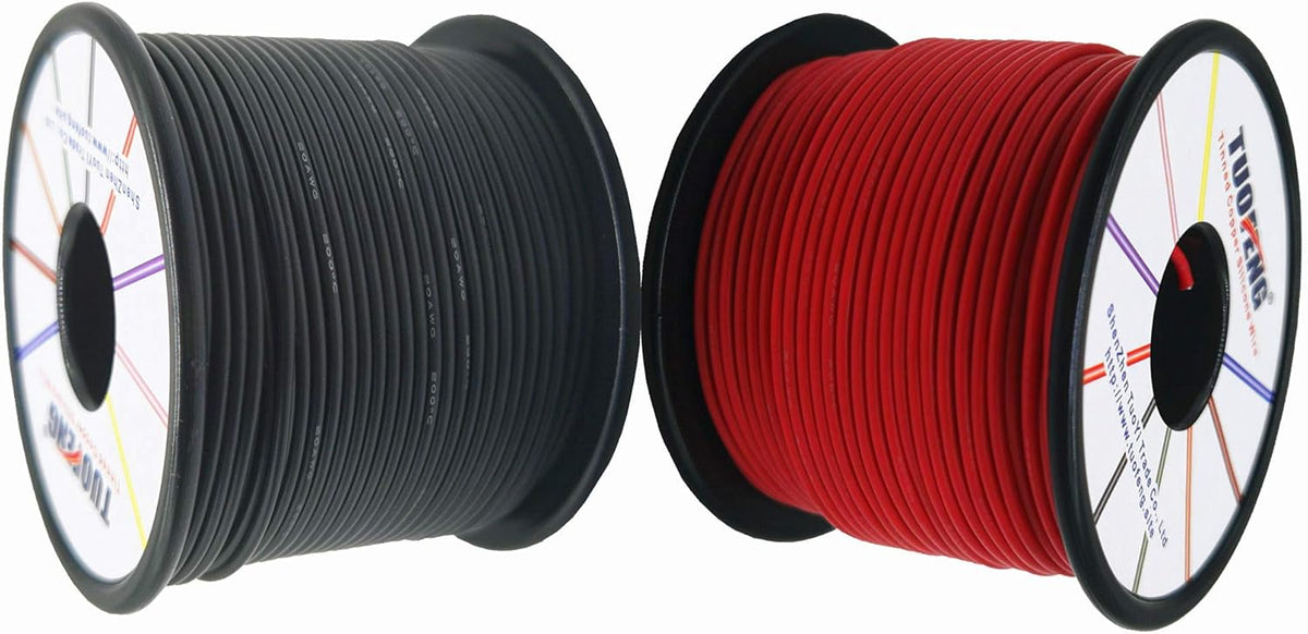 18 AWG Silicone Tinned Copper Hook Up Wire 300 Feet G1004