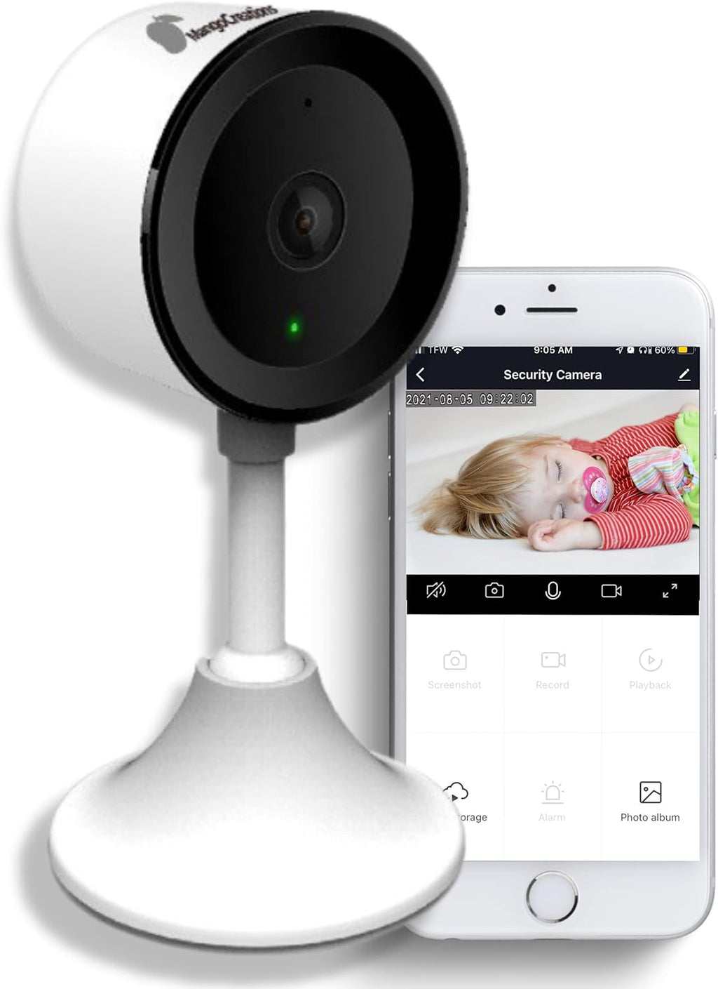 1080p HD Indoor Security Camera A332