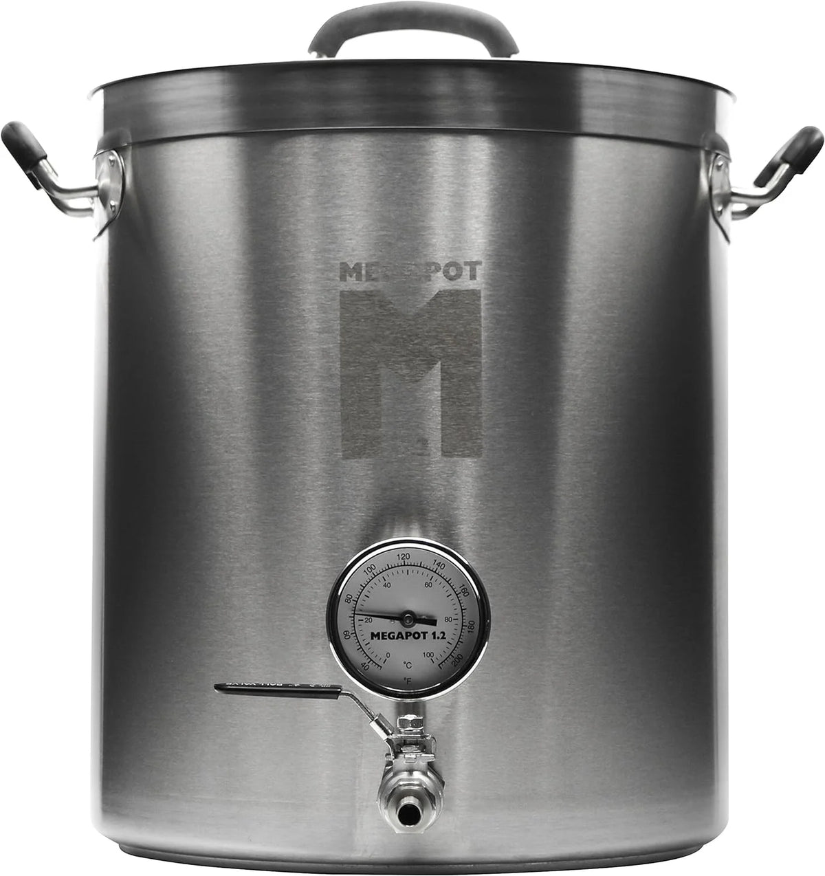 Stainless Steel Brew Kettle With Volume Markings 15 Gallon B290190