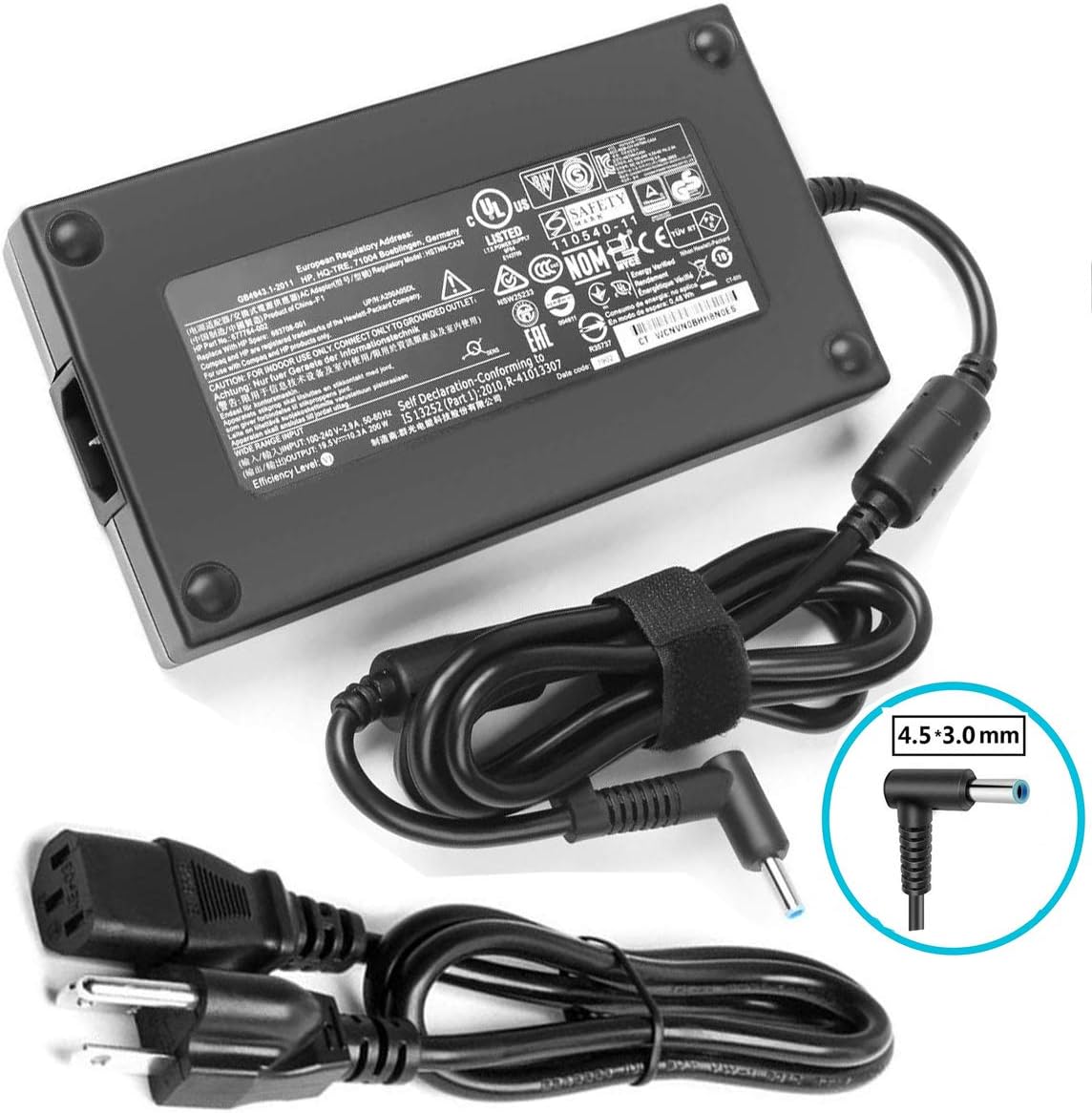 200W AC Adapter Compatible HP OMEN ZBook Pavilion Gaming, Pack of 2 B5258