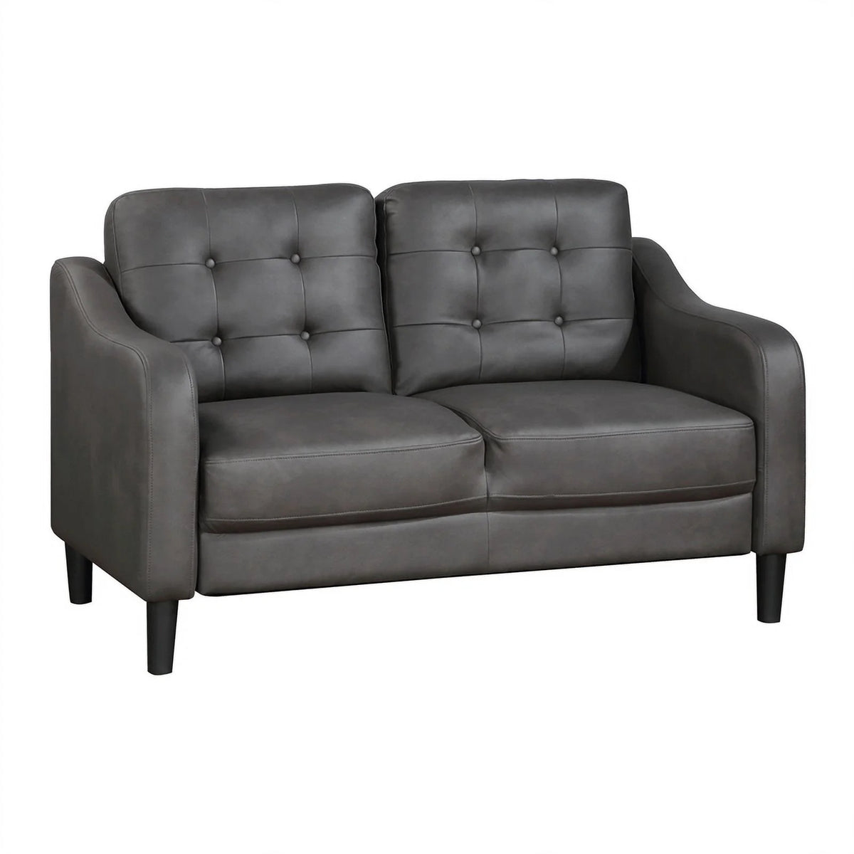 Gray 2-Piece Microfiber Sofa Set O4067