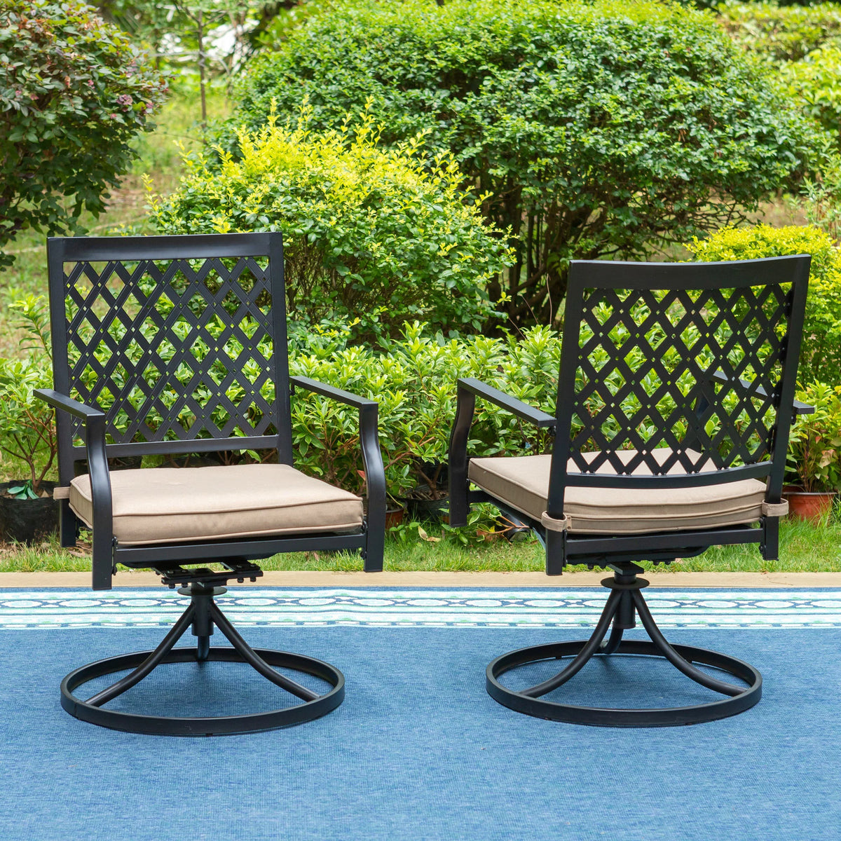 8-Piece Outdoor Dining Set with 13 ft Umbrella R89006