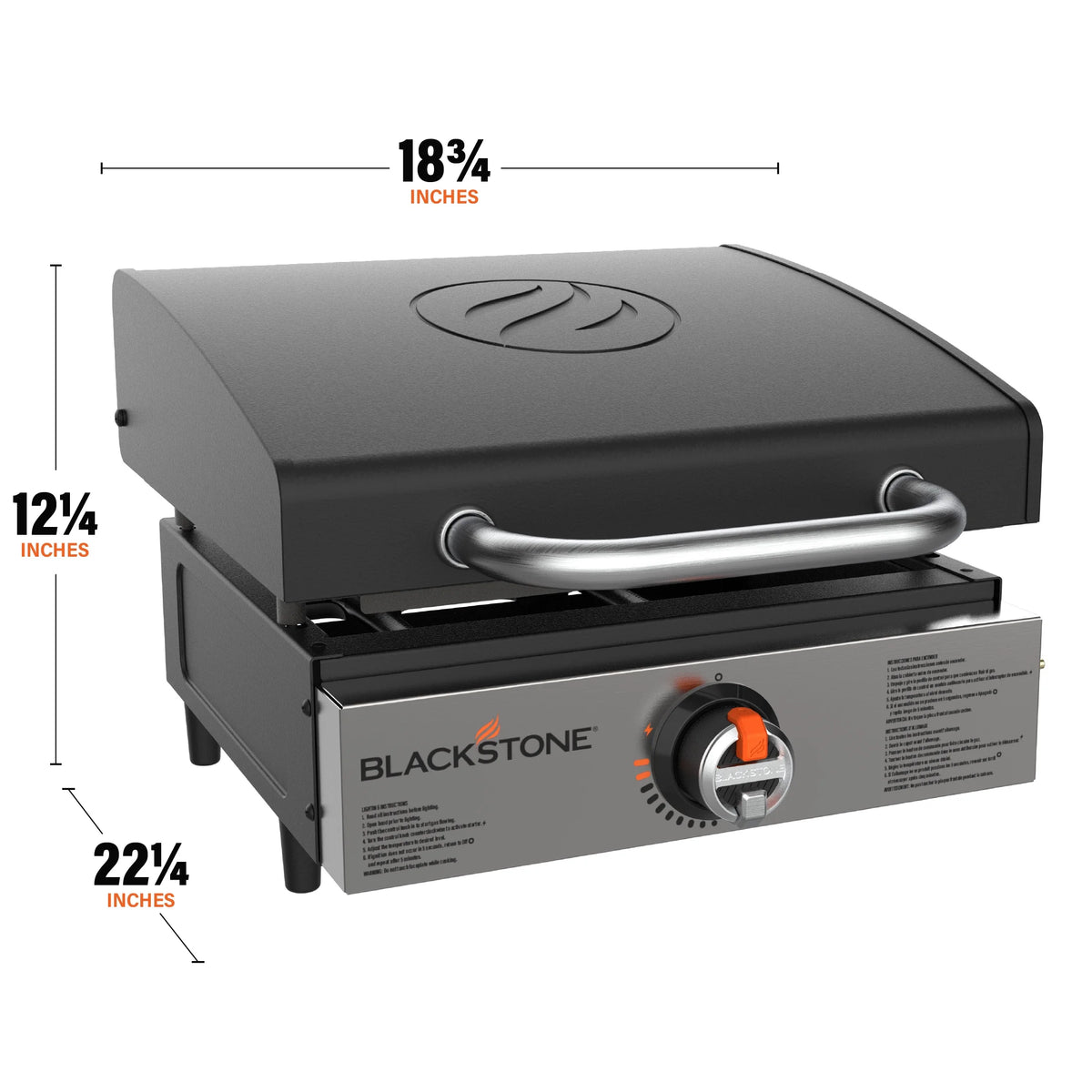 Tabletop Propane Griddle with Hood P562304
