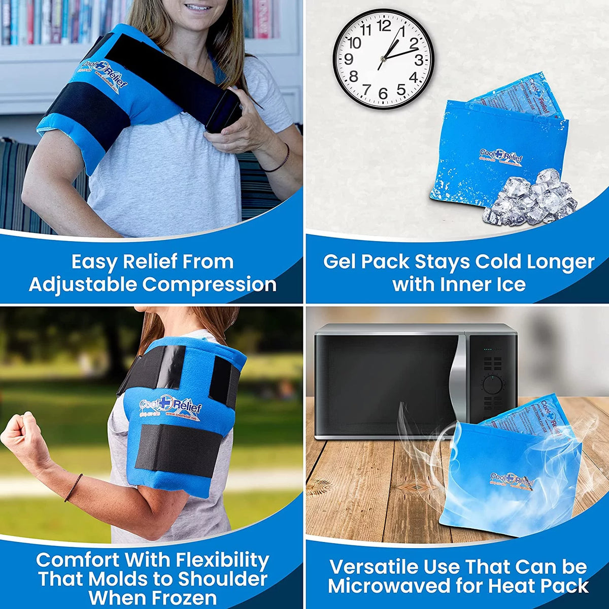 Soft Gel Shoulder Ice Wrap E127