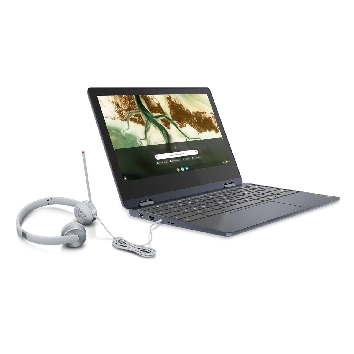 14" Abyss Blue ChromeBook with Headset Bundle T5468