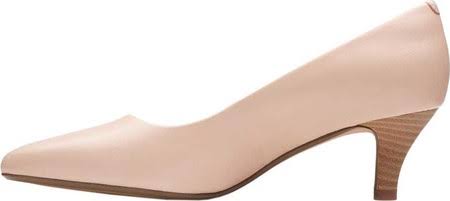 Leather Pumps, Size 7 Medium, Nude M706690