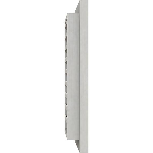 36 inchw x 36 inchh Primed Western Red Cedar Gable Vent G946