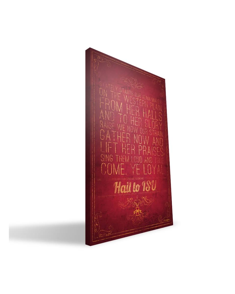 Iowa State Song 24x36 Canvas Q54285