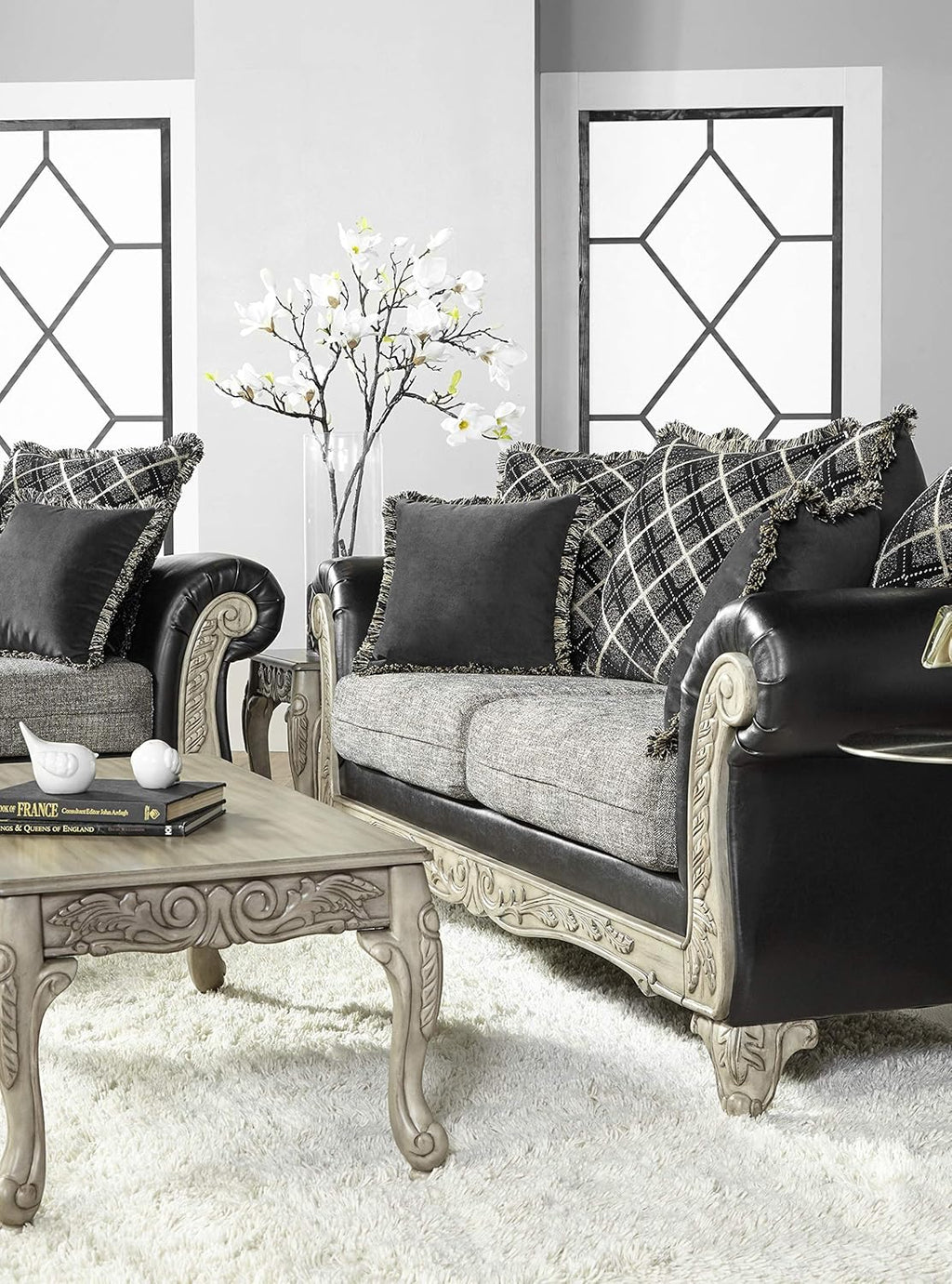 Ebony Sofa I588