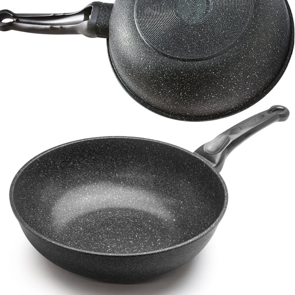 10 inch Cast Aluminum Non-Stick Wok Pan E390390