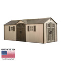 20 ft. x 8 ft. Outdoor Storage Shed Desert Sand Z8670