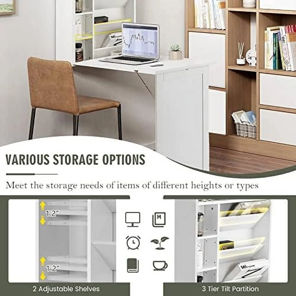 Wall Mounted Foldable Wood Desk F998