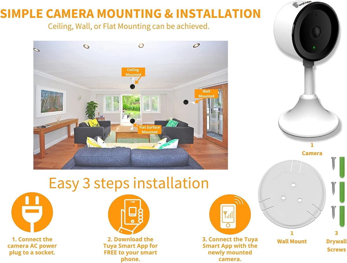 1080p HD Indoor Security Camera A332