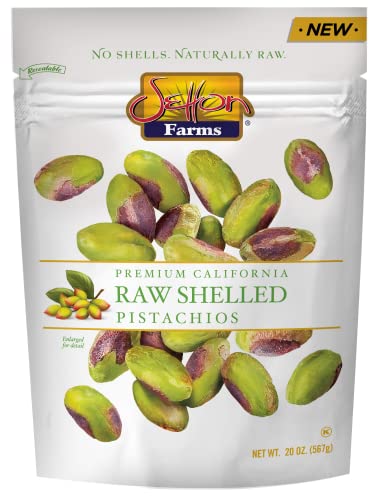Naturally Raw Shelled Pistachios, Non-GMO, Gluten Free, Vegan, Kosher, 5 Oz U487