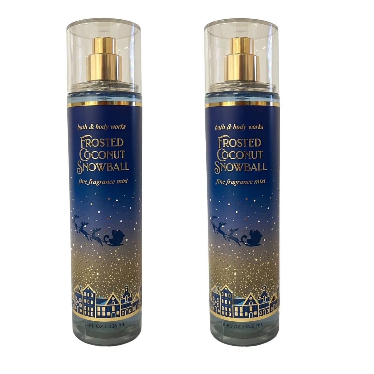 Frosted Coconut Snowball Fine Fragrance Mist 8 fl oz 2 Pack L854