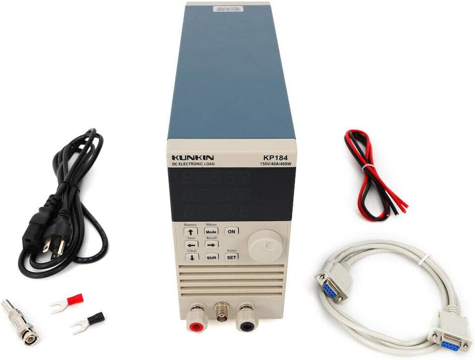 400W DC Programmable Electronic Load Tester F158