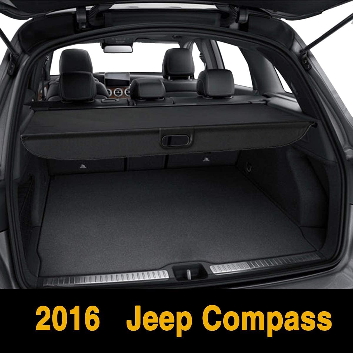 Retractable Rear Trunk Cargo Cover R438